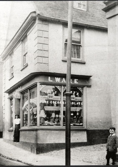 Ware's Bakery, 36 Fore Street (formerly the Ship Aground)